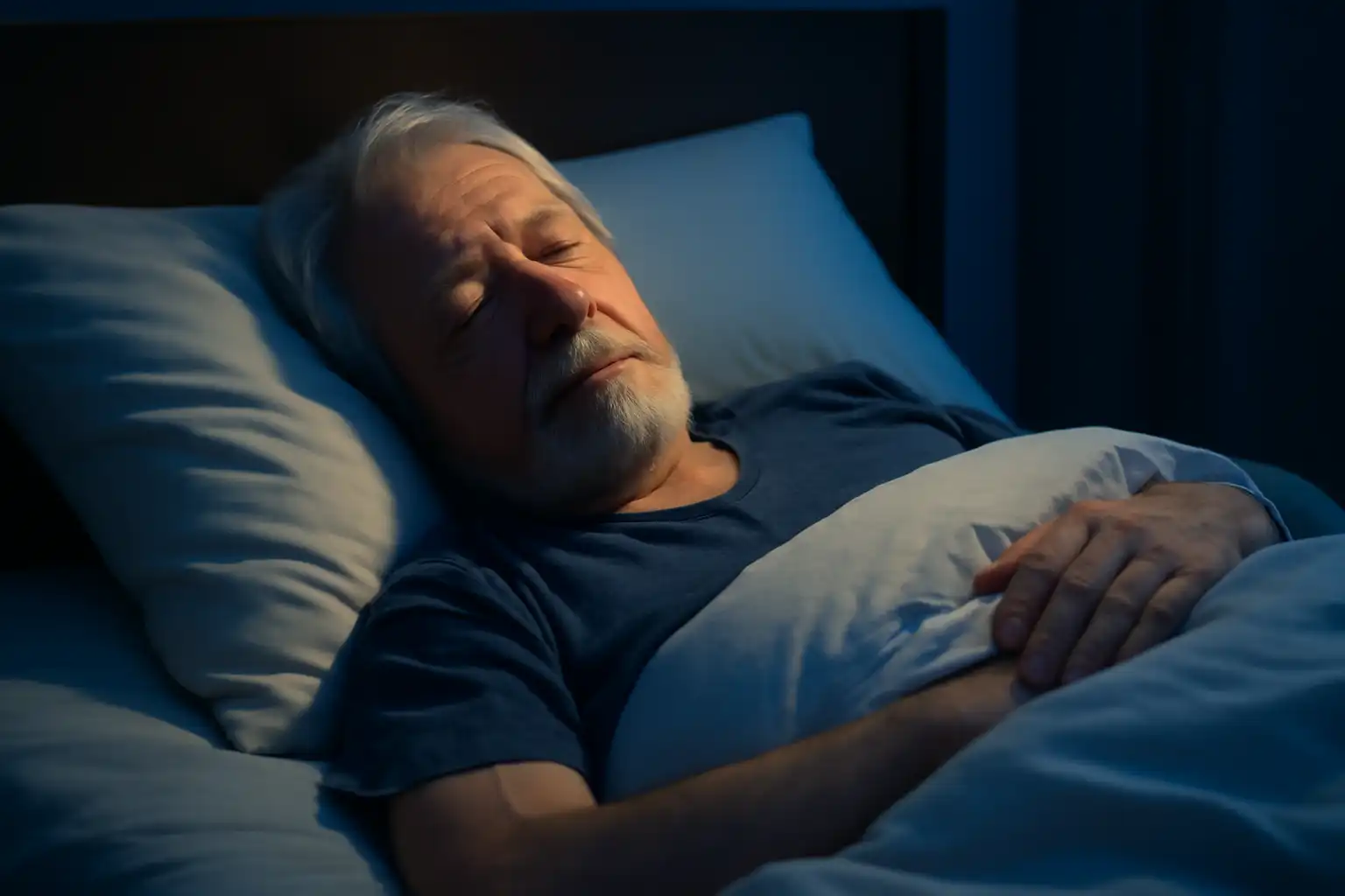 senior nuit lit sommeil