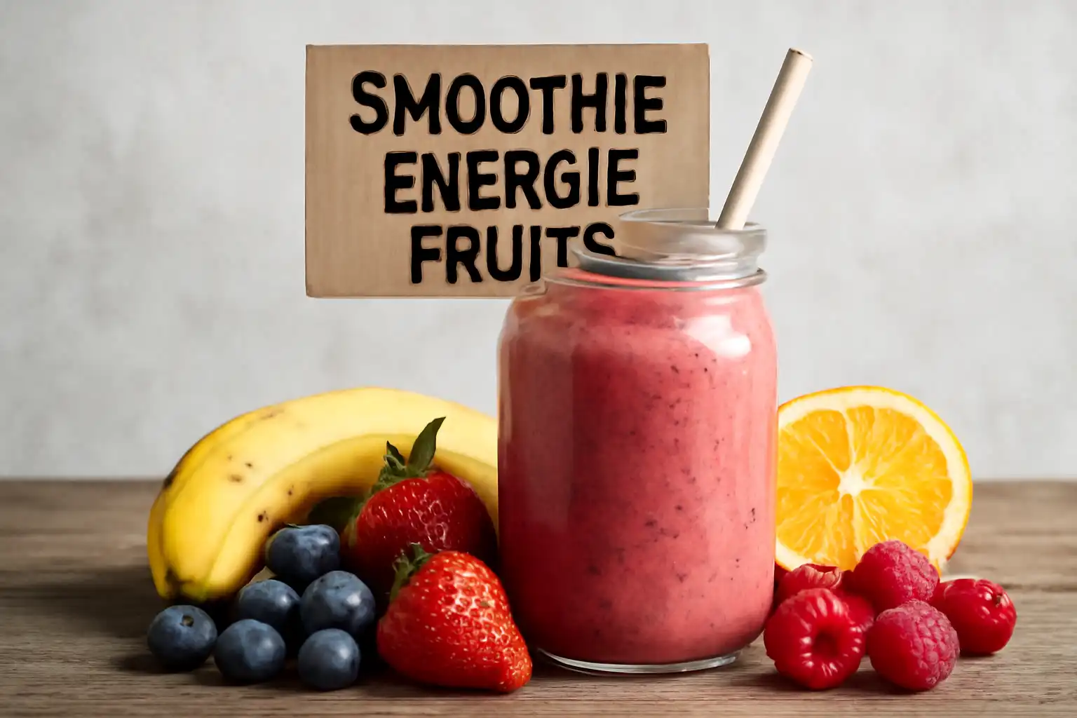 smoothie énergie fruits