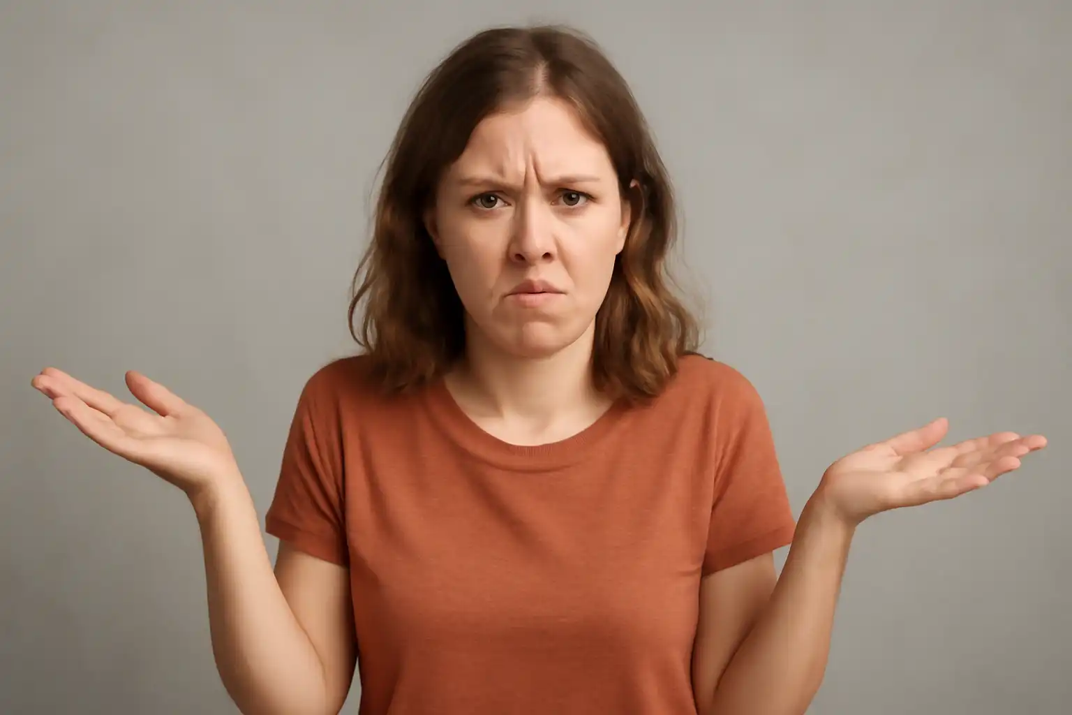 personne perplexe balance