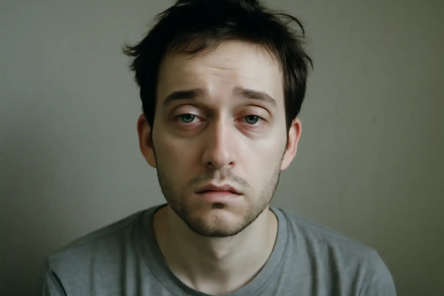 personne fatigue paleur