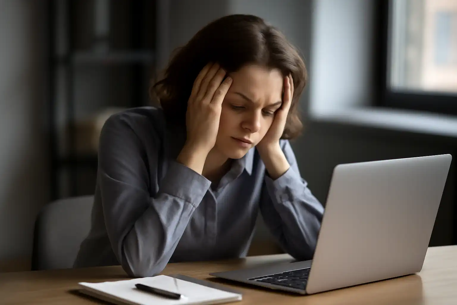 personne fatigue bureau