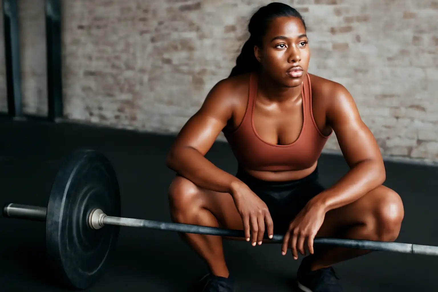 personne arret sport poids