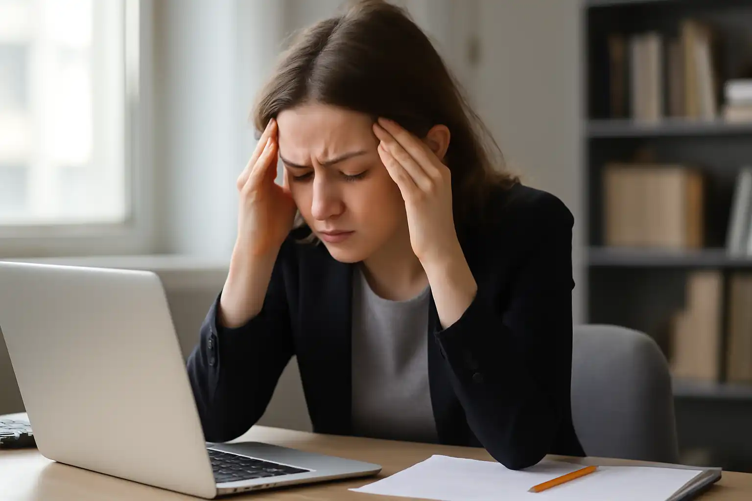 personne stress travail