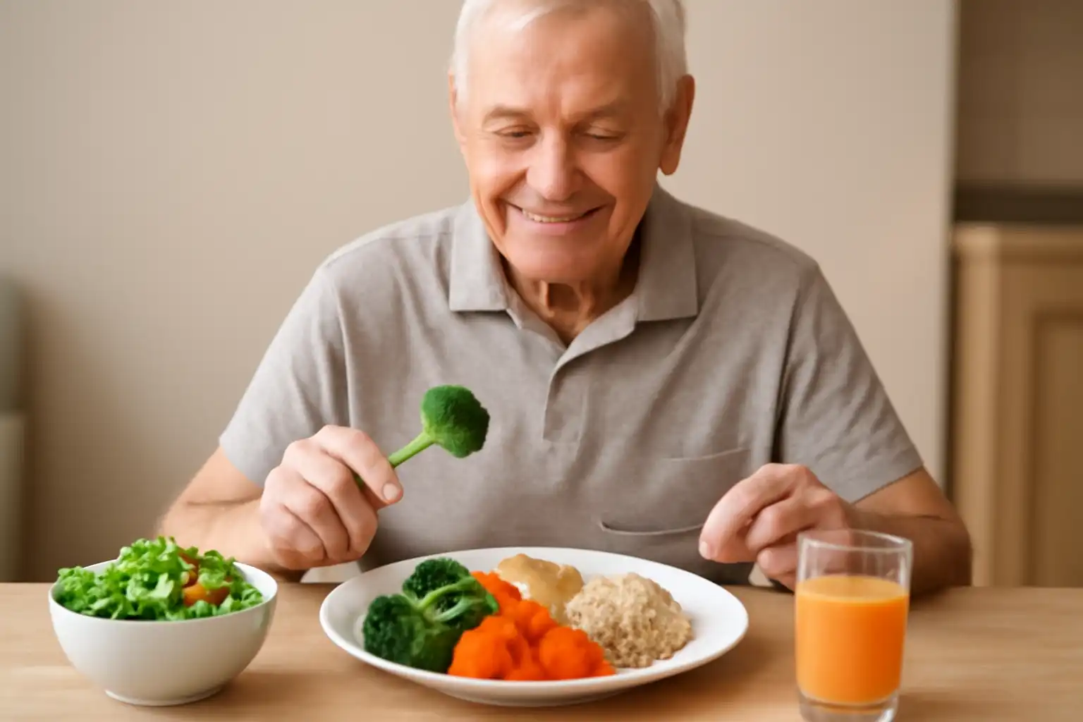 repas senior équilibré