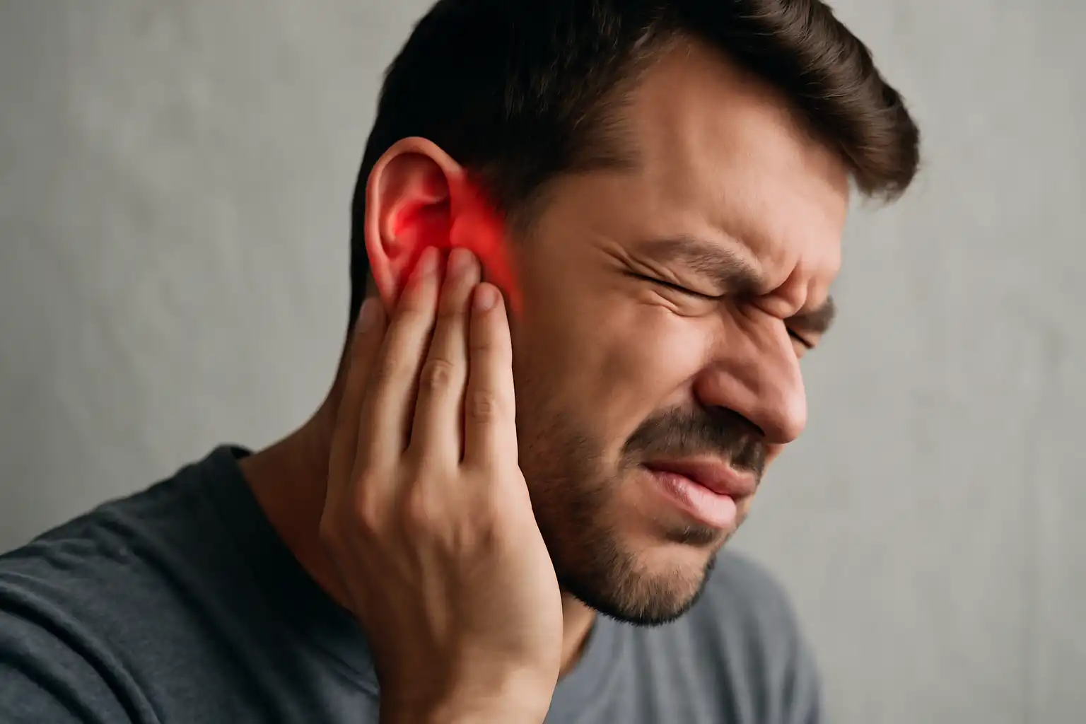 personne douleur oreille